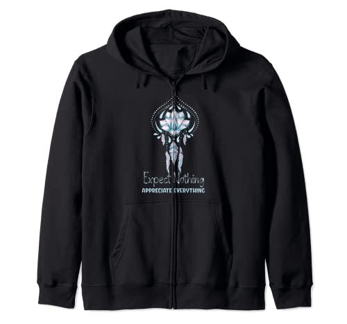 Spiritual Attract Meditation Spirituality Lotus Zip Hoodie