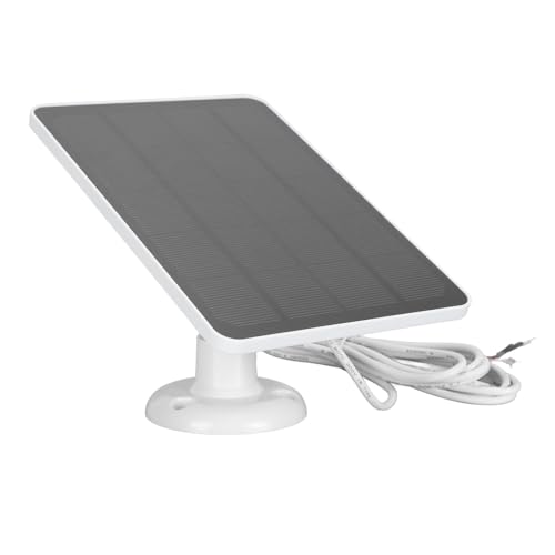 10W Solar Panel for Doorbell, Solar Panel Charger for Nest/Eufy