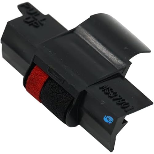 SIMPLETEK - Taśma rolkowa z atramentem Czarno-czerwona kompatybilna z Olivetti 710 711 712 800 Summa 120 220 302 303 Kalkulatory Drukarki (1 sztuka)