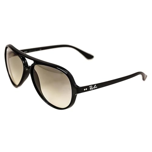 Preisvergleich Produktbild Ray-Ban - CATS 5000 RB 4125, Pilot (tropfenförmig), Propionat, Herrenbrillen, BLACK / CRYSTAL GREY SHADED(601 / 32), 59 / 13 / 140