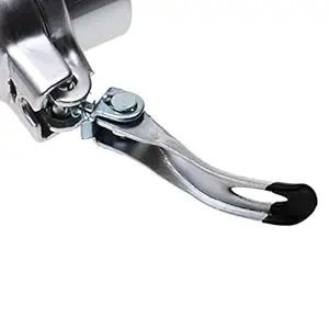 Mohit Enterprises Folding Bike Riser Stem Quick-Release Adjust Fit 22.2mm Handlebar White (54009597JEL)