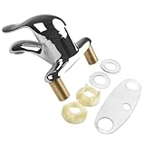 Galvanik-Technologie: Der Wasserhahn wurde galvanisiert, was zu einer hellen, glatten und leicht zu reinigenden Oberfläche führt.