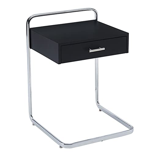 GYLXW - Mesa auxiliar para sofá de sala de estar, mesa cuadrada pequeña, mesita de noche, mesa de centro, mesa pequeña