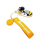Maße: ca. 8.7*6.8*5.8 cm Generisch Sneaker Schlüsselanhänger Sport Geschenk Basketball Keychain Mini Schuh (Orange)