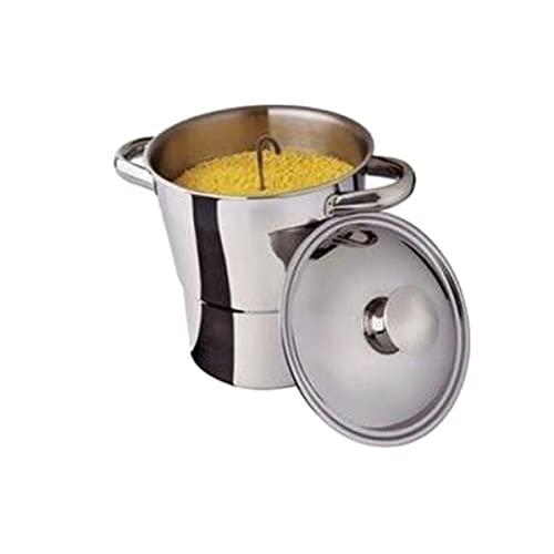Cuscuzeira Inox Nordestina 16 Cm