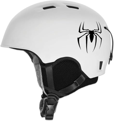 Image of JVCV 3D Metal Spider Sticker Chrome Logo Decal Emblem Badge for All Cars Bikes Laptops Headphones (Spider, Black)
