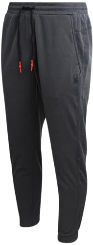 Spyder Men's Active Sweatpants - Performance Fleece Jogger Pants - Workout Gym Sweatpants for Men (S-XL)