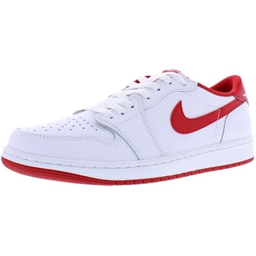 Nike Air Jordan 1 Retro Low OG - White / University Red / White