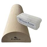 Fabricado Asturias, España Tronco de eutonia FisioShop + insuflador New WinnerFlow. Tronco PROPIOCEPTIVO Madera EUTONIA Suelo PELVICO HIPOPRESIVOS Pilates Yoga