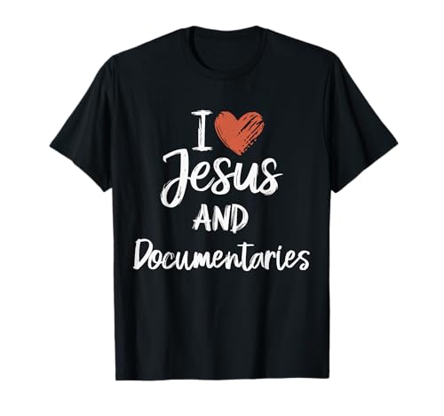 Jesus and Documentaries Graphic T-Shirt