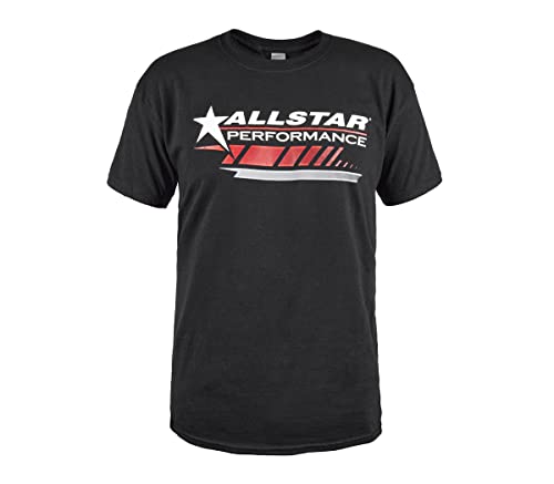Allstar Performance ALL99903XL T-Shirt with Red Graphic Black - Extra Large