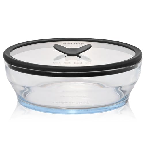Anyday 7-Cup Glass Microwave Steamer