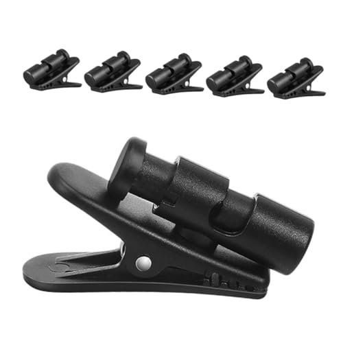 DOITOOL 6 Piezas Clip para Cable De Auriculares Pequeño Clips Redondos para Sujetar Cables De Ropa para Uso Oficina