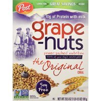 Post Poste - Cereal de nueces de uva cajas de 205 onzas el original paquete de 4