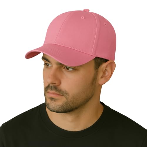 Image of Amazon Brand - Anarva Unisex Cotton Baseball Cap | Adjustable Strap | Breathable Eyelets | Sweatband | Casual Sports Cap for Men & Women