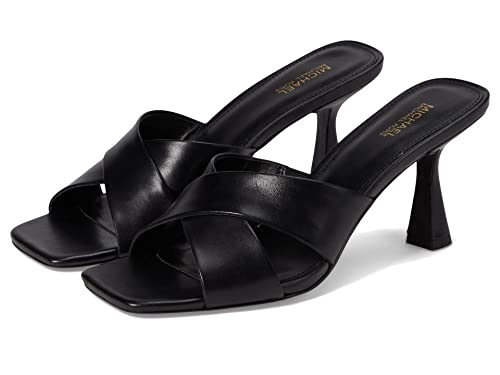 Michael Kors Clara Pantolette, Schwarz, 9