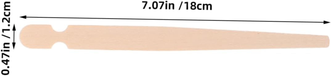 Ciieeo 100sets Wooden Tongs for Serving Food European Design Pastry and Bread Handlers Comfortable Grip for Buffets and Parties for Boys and Girls and Adults
