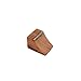 LANTWIT Fingerboard Ramp – Mini Quarter-Pipe, Handmade Wooden Ramp with Steel Coping for 96mm Fingerboards