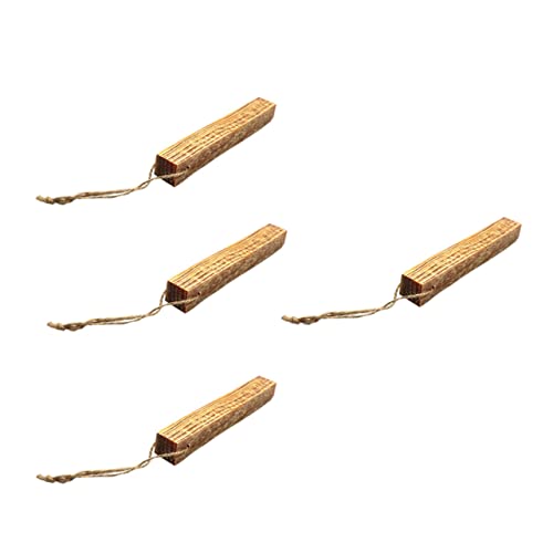 KICHOUSE 4 Pack Natural Pine Starter Sticks Quick Ignition for Camping BBQ Emergency