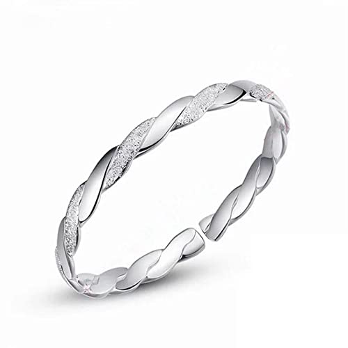 Bracelet manchette femme croisé torsadé infini de soirée chic