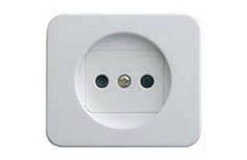 Simon M113498 - Tapa base enchufe blanco 75