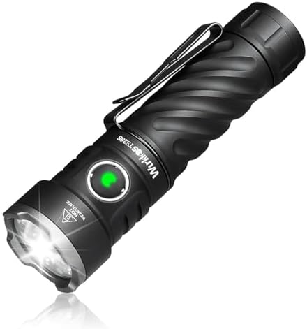 Wurkkos TS26S LED Torch Rechargeable,3100 Lumens Super Bright Torch