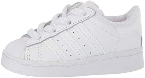 Adidas Superstar Shoes Kids', White, Size 7K | Image 7