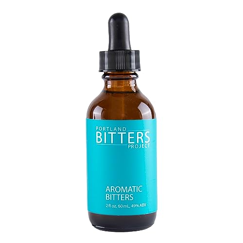 Portland Bitters Project Aromatic Bitters – Concentrated Bitters with Layered Flavors Made from Organic, Wild Crafted, Therapeutic Grade Whole Botanicals to Elevate Drinks & Cocktails – 2 fl oz