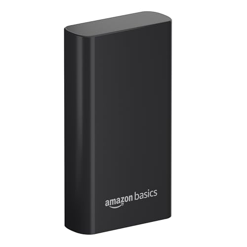 Amazon Basics 20000mAh 22.5W Fast Charging Power Bank with Cable ...