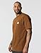 Carhartt Mens Loose Fit Heavyweight Short-Sleeve Pocket T-Shirt Work Utility t Shirts, Oiled Walnut Heather, X-Large US