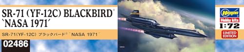 Maquette SR-71 Blackbird NASA 1971 Hasegawa ajustement parfait 1/72 - 3