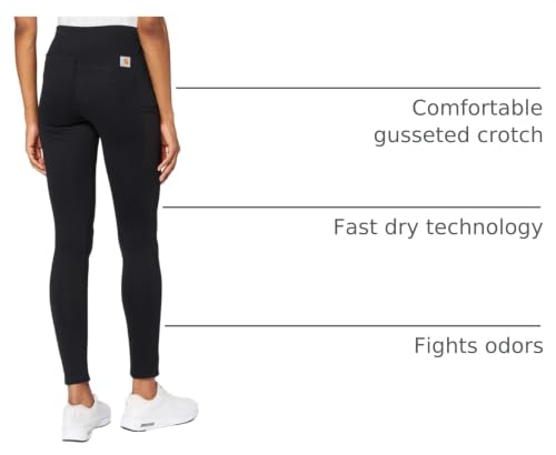 Carhartt Women's Force Utility Work Leggings Black Small - image 4