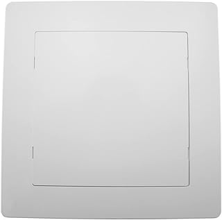 Jones Stephens 8" x 8" Snap-Ease White Plastic Access Panel