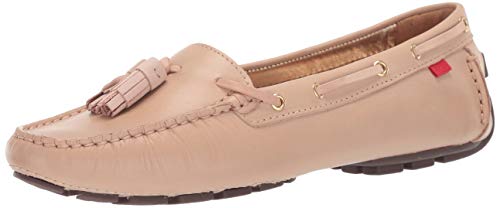 Marc Josep New York Mocasines de piel para mujer, estilo de conducción, Rosa (Blush Nappa), 38 EU