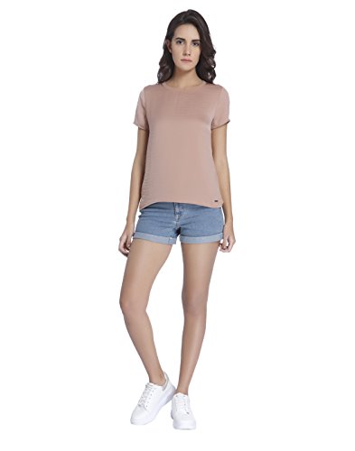 Image of Vero Moda Women's Polyester Plain Loose Fit Shirt