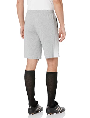 Short Adidas en coton doux avec cordon ajustable gris - 2