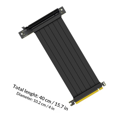 Câble extension PCI Express 3.0 16x vertical GPU riser flexible coudé 90 - 2