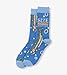 Little Blue House by Hatley Men's Crew Socks, Size Matters, One Size