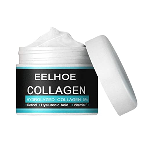 EELHOE Collagen Cream for Men, Men's Age Rewind Wrinkle Moisturizing Gel, Men's Anti Age Wrinkle Cream, Skin Firming and Tightening Lotion for Face (50g, 1pcs)