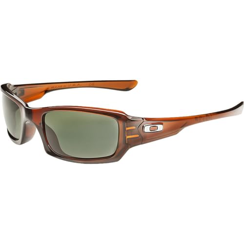 Image of Oakley Men's Oo9238 Fives Squared Rectangular Sunglasses