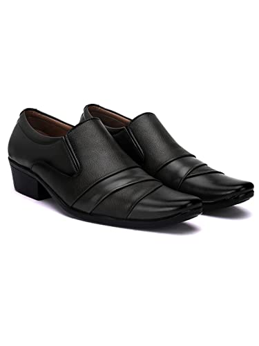 Image of SIR CORBETT Men's Synthetic Leather Moccasin Formal Shoes