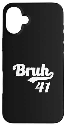 41 Bruh 4 1 Funny Meme Gen Z XO tH[ 67 W[N uC bg X}zP[X iPhone 16 Plus p