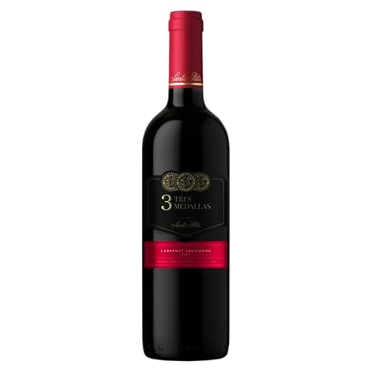 VINHO 3 MEDALLAS CABERNET SAUVIGNON 750ml