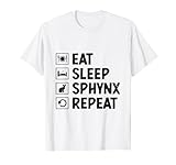 Eat Sleep Sphynx Repeat For A Sphynx Cat Lover è perfetto per qualsiasi proprietario di Sphynx Cat che ama possedere Sphynx Cats.