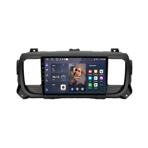 Radio coche 2 DIN para Citroen Jumpy 3 2016-2021 con pantalla HD y Carplay