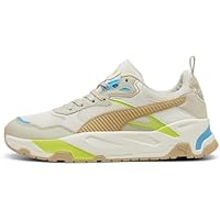 PUMA Trinity, Sneaker Uomo, Alpine Snow-Sand Dune-Desert Dust-Lime Smash, 42.5 EU