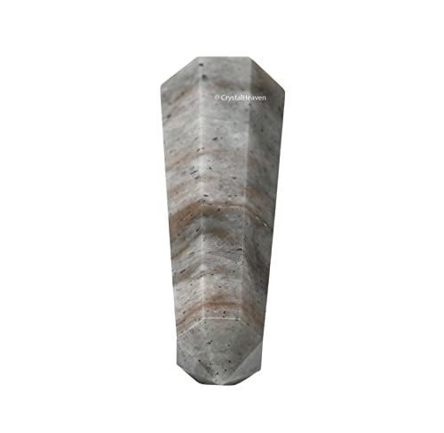 Image of Crystal Heaven Chrysoberyl Cat's Eye Crystal Tower Obelisk Point for Chakra, Healing and Balancing - AAA Grade Original Certified Gemstone Agate for Reiki Meditation Yoga Spiritual (2-3 Inches)