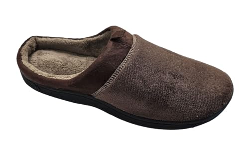 Pantoufles homme Jared chocolat : l'élégance cocooning à la maison
