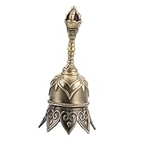 Portable et léger : sa taille compacte le rend facile à transporter partout où vous allez. - utilisation : fabriquée à partir de matériaux robustes, cette cloche à main est conçue pour résister à une utilisation régulière sans dommage, cloche, cloche à main