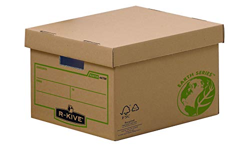Container à archives standard Bankers Box Earth, coloris naturel - Lot de 10